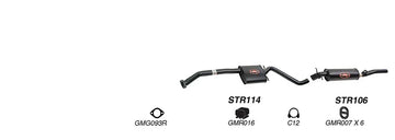 Redback Exhaust System for Holden Statesman (03/1990 - 06/1999), Caprice (03/1990 - 06/1999) - Brixton 4x4 - Buy Online Now!
